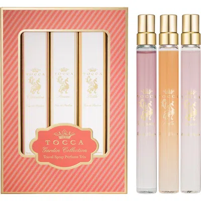 Tocca Eau De Parfum Travel Set $96 Value In Transparent