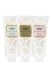 Tocca Garden Collection Crema Veloce Hand Cream Set (limited Edition) $36 Value In No Color
