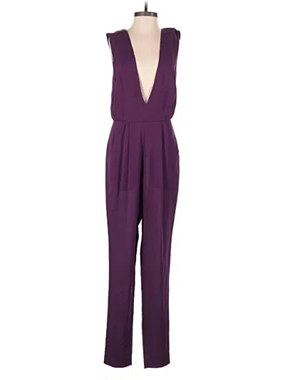 Pre-owned Tocca Jumpsuit In Purple