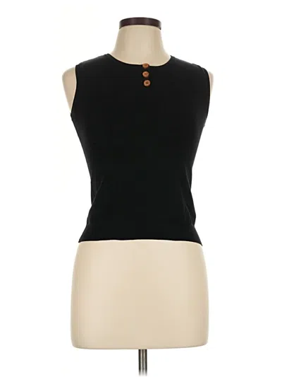 Pre-owned Tocca Sweater Vest In Black