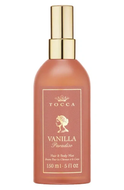 Tocca Vanilla Paradiso Hair And Body Mist In Transparent