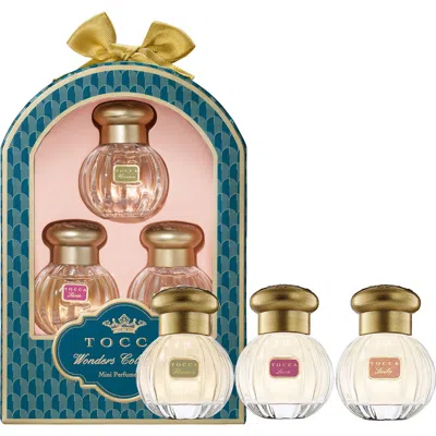 Tocca Wonders Collection Mini Perfume Trio Set $45 Value In Transparent