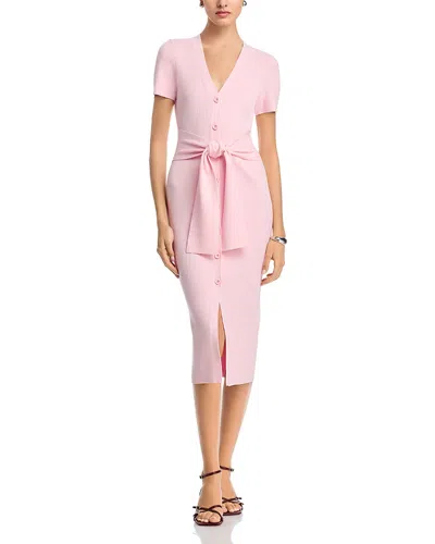 Toccin Agnes Tie Front Dress In Multi