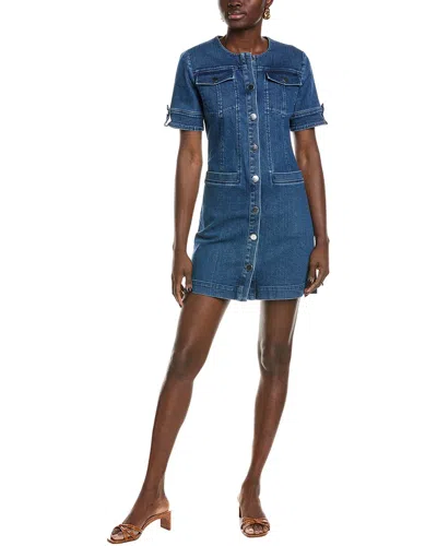 Toccin Gale Denim Dress In Blue