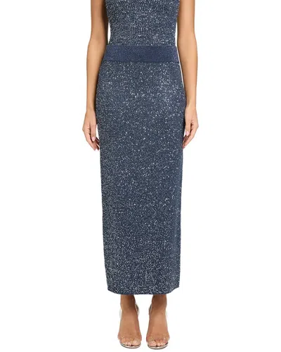 Toccin Alisha Midi Skirt In Outer Space In Multi