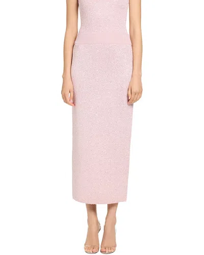 Toccin Alisha Midi Skirt In Pink