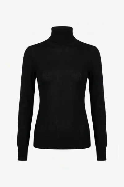 Toccin Alma Long Sleeve Turtle Neck In Oxblood