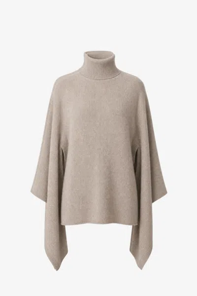 Toccin Amara Poncho In Neutral