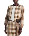 Toccin Andy Bomber Jacket In Brown
