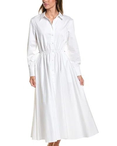 Toccin Anika Shirtdress In White