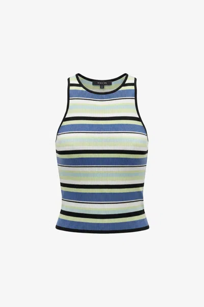 Toccin Avery Racer Tank In Espresso