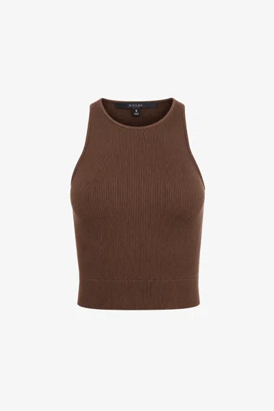 Toccin Avery Racer Tank In Brown