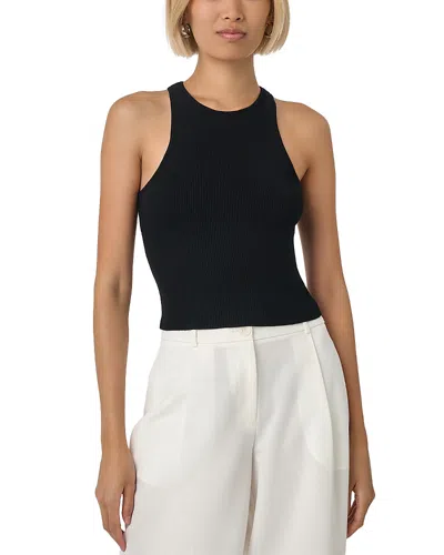 Toccin Estelle Crochet Racer Tank In Jet
