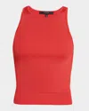 Toccin Avery Racerback Tank Top In Red