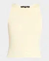 Toccin Avery Racerback Tank Top In Buttr