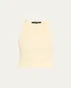 Toccin Avery Racerback Tank Top In Buttr