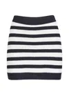 Toccin Ayla Pull-on Striped Skort In Multi