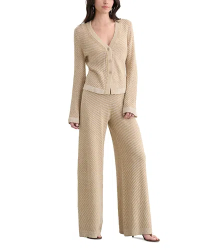 Toccin Becky V Neck Cardigan In Brown