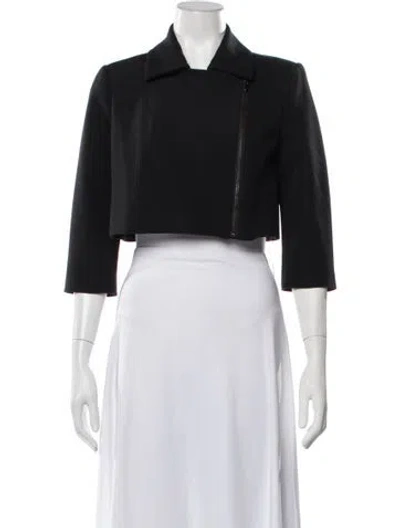 Pre-owned Toccin Biker Jacket In Black
