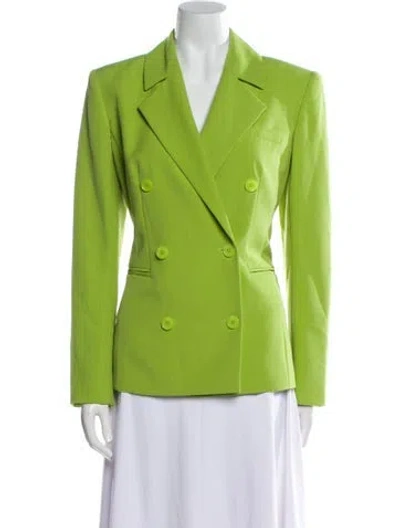 Pre-owned Toccin Blazer In Green
