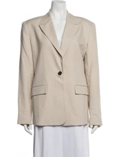 Pre-owned Toccin Blazer In Neutrals