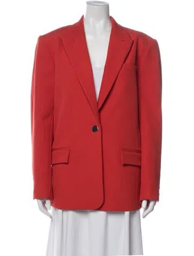 Pre-owned Toccin Blazer In Red