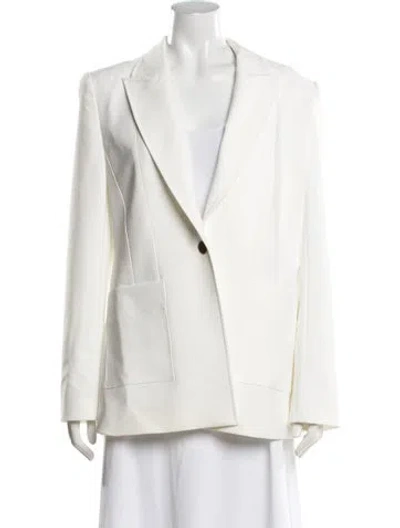 Pre-owned Toccin Blazer W/ Tags In White