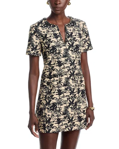 Toccin Blythe Mini Shift Dress In Black