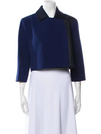 Pre-owned Toccin Bolero In Blue