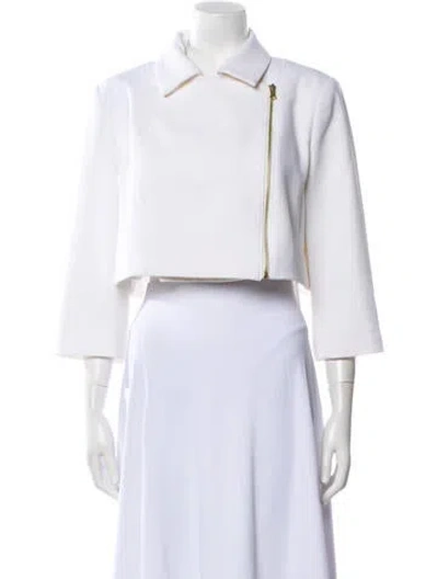 Pre-owned Toccin Bolero In White