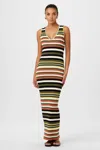 Toccin Bowie Sleeveless Bodycon Dress In Multi