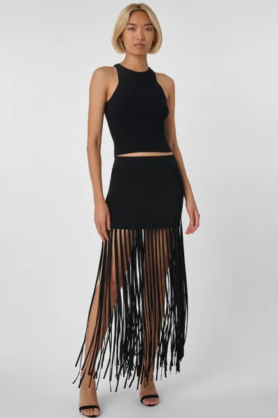 Toccin Carlyle Short Skirt In Black