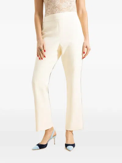 Toccin Carmela Tuxedo Trousers In White
