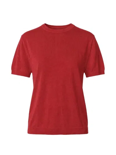 Toccin Cary Boxy T-shirt In Red