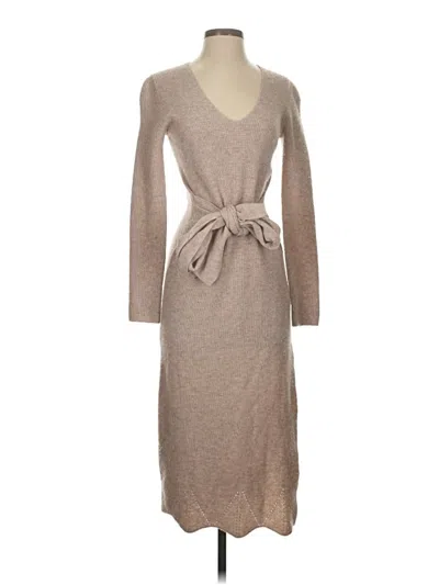 Pre-owned Toccin Casual Dress In Brown