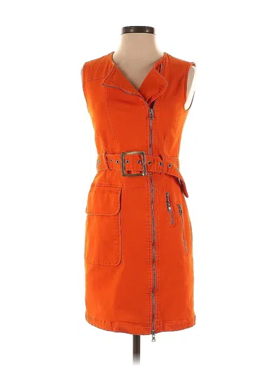Pre-owned Toccin Casual Dress In Orange