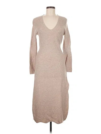 Pre-owned Toccin Casual Dress In Tan