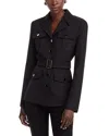 Toccin Charlie Safari Belted Blazer In Jet