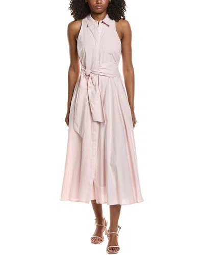 Toccin Chelsea Shirt Dress In Pink