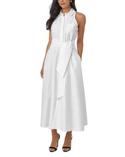 Toccin Chelsea Shirtdress In White