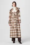 Toccin Chloe Butterscotch Trench Jacket In Brown