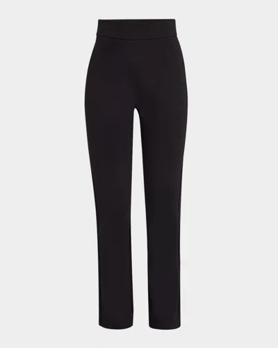 Toccin Claire Ponte Cigarette Pants In Jet
