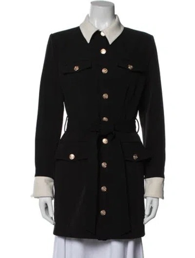 Pre-owned Toccin Coat In Black
