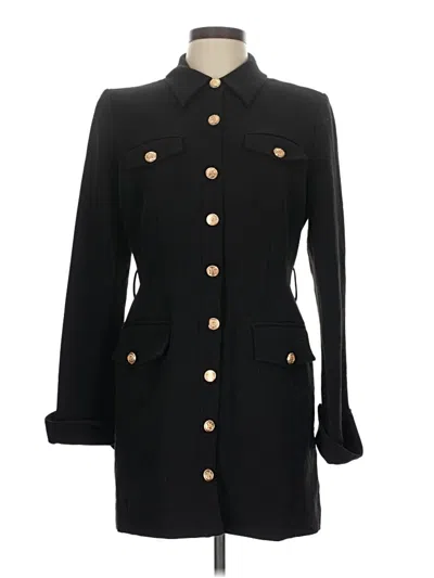 Pre-owned Toccin Coat In Black