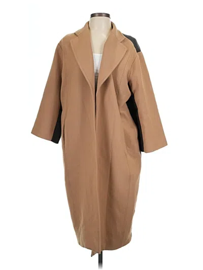 Pre-owned Toccin Coat In Brown