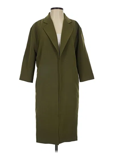 Pre-owned Toccin Coat In Green