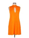 Toccin Cocktail Dress In Orange