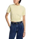Toccin Cori Basketweave Sweater In Butter
