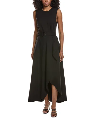 Toccin Corinne Midi Dress In Black