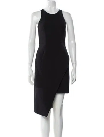 Pre-owned Toccin Crew Neck Midi Length Dress W/ Tags In Gray